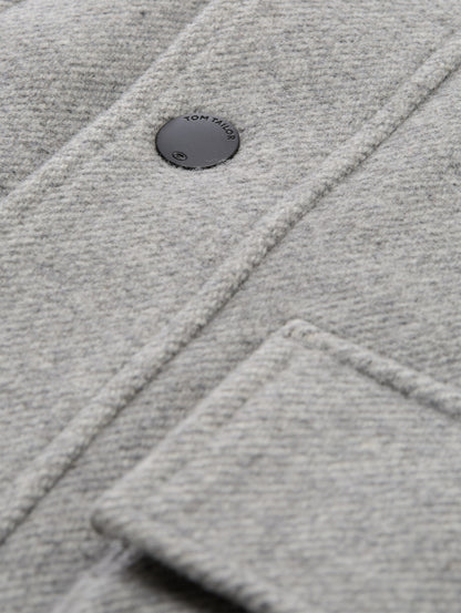 2-in-1 Wolljacke mit abnehmbarem Einsatz