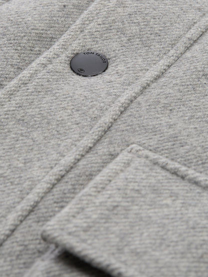 2-in-1 Wolljacke mit abnehmbarem Einsatz