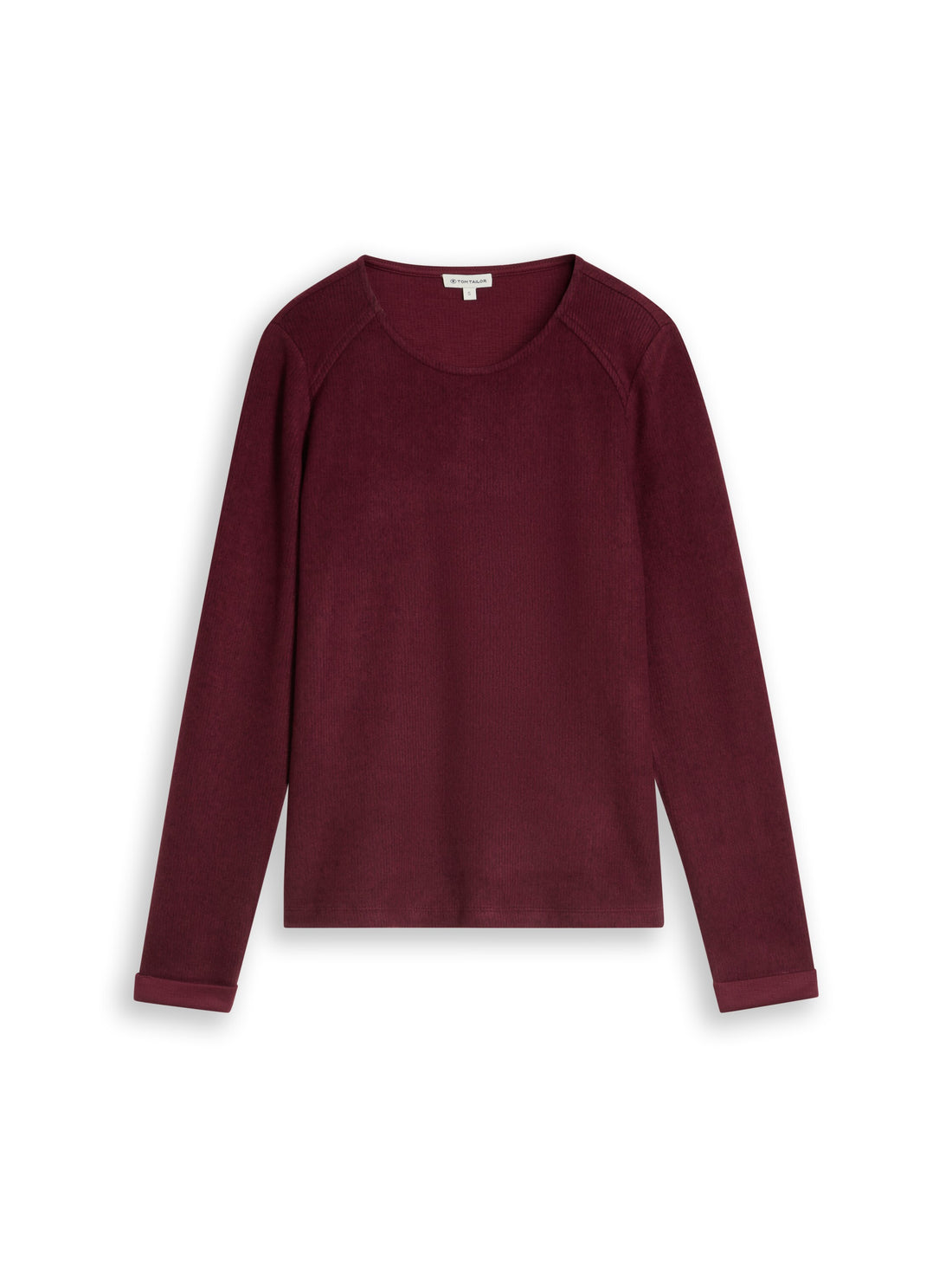 Cosy Sweatshirt mit Melange-Optik