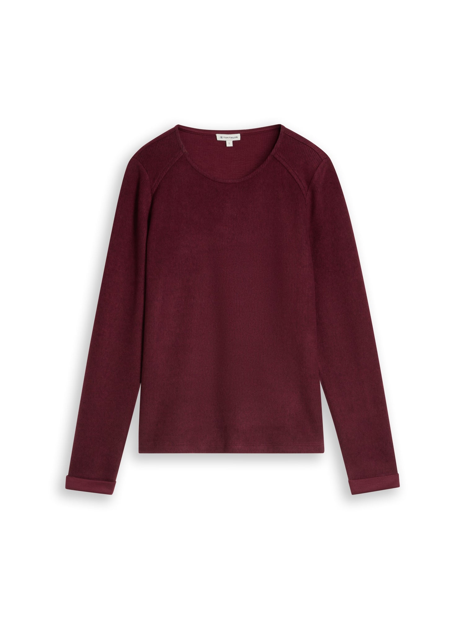 Cosy Sweatshirt mit Melange-Optik