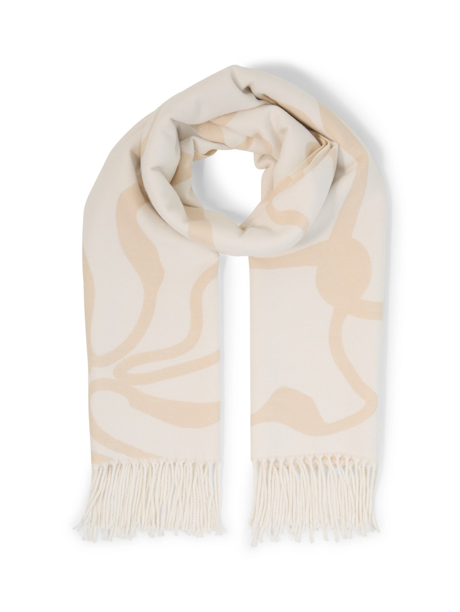 Schal mit Blumenmuster