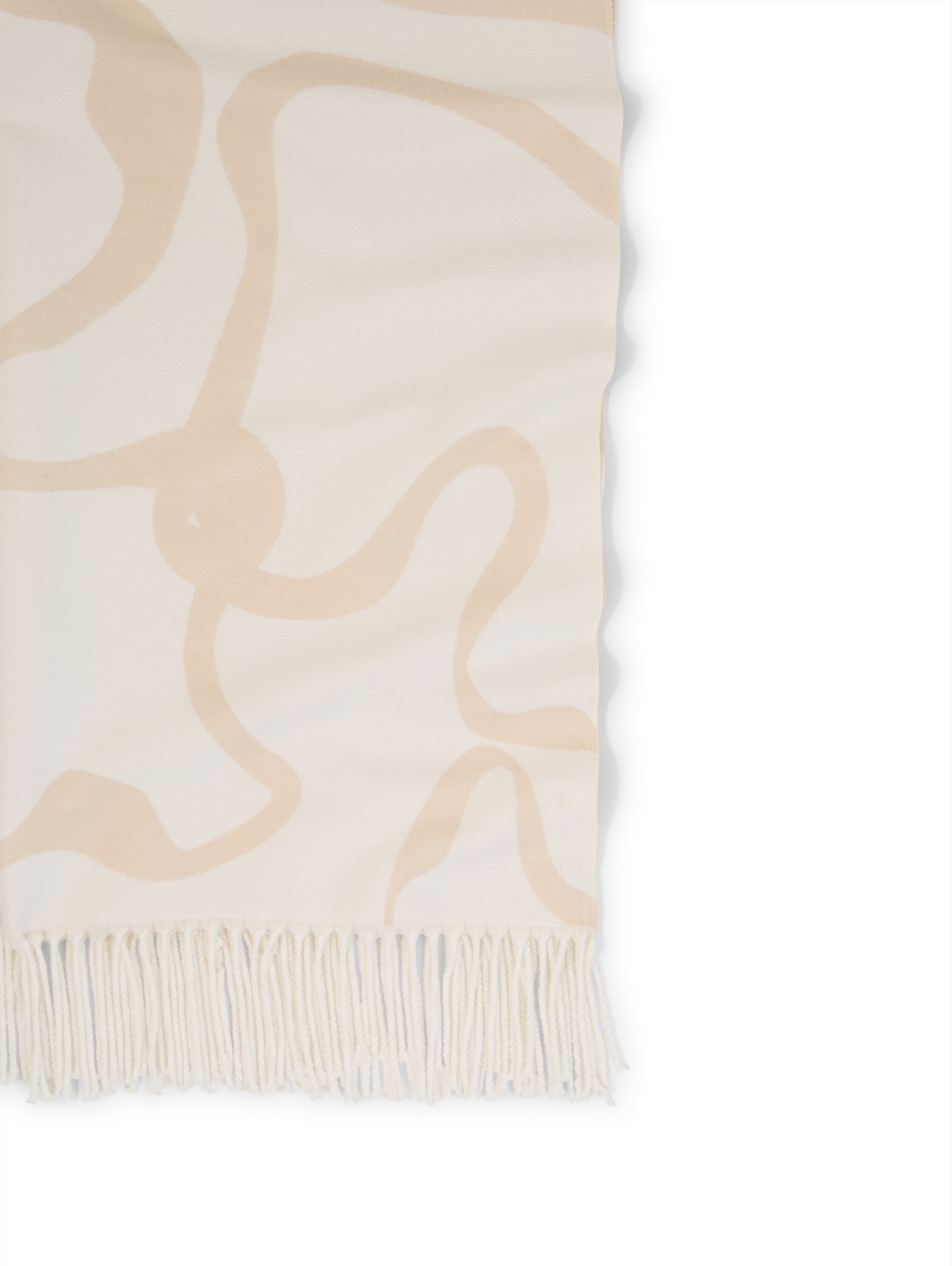 Schal mit Blumenmuster