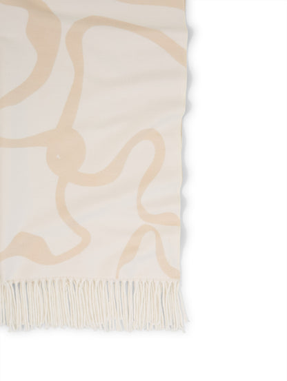Schal mit Blumenmuster