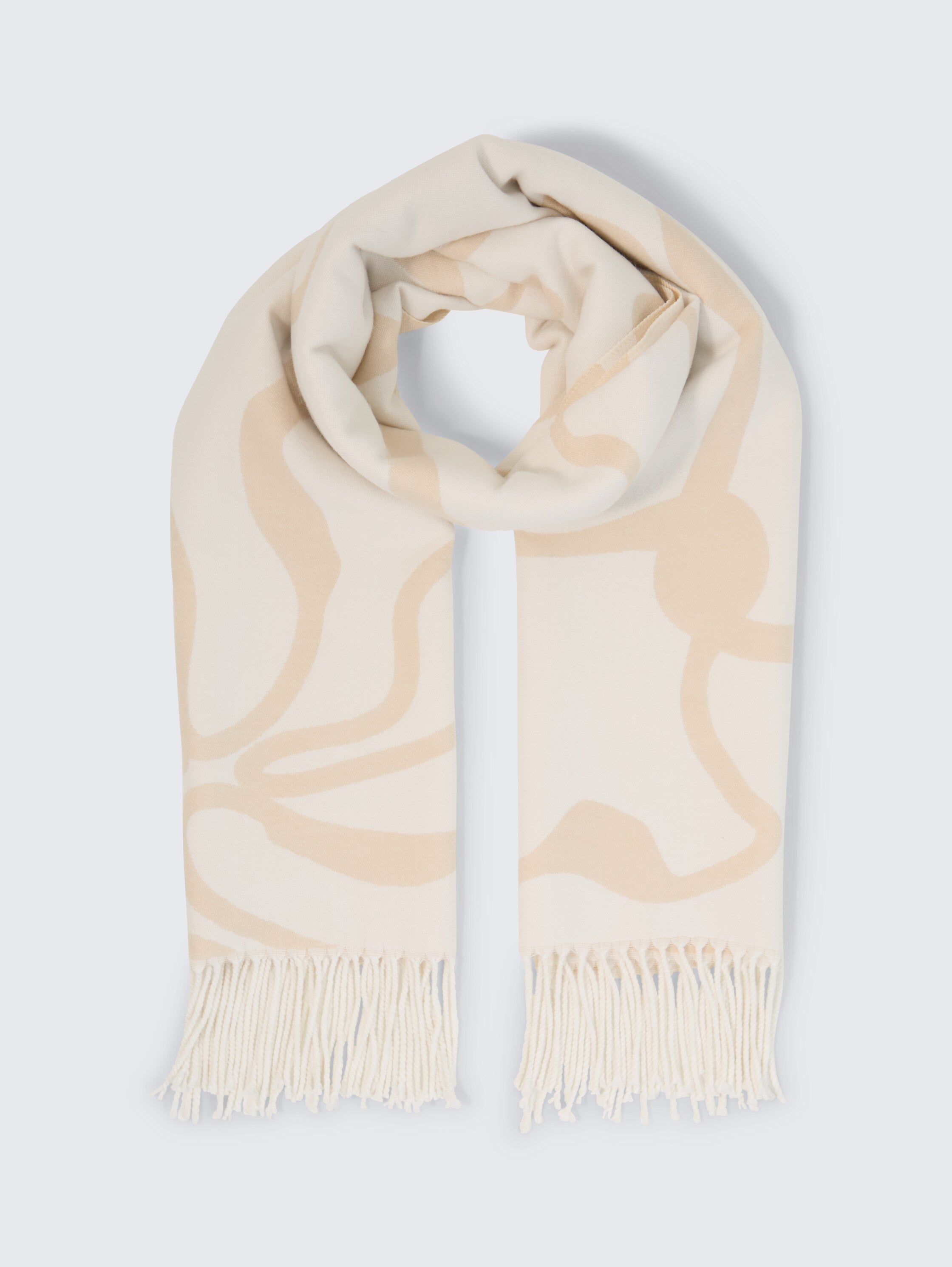 Schal mit Blumenmuster