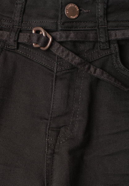 High Waist Barrel Leg Jeans im Loose Fit