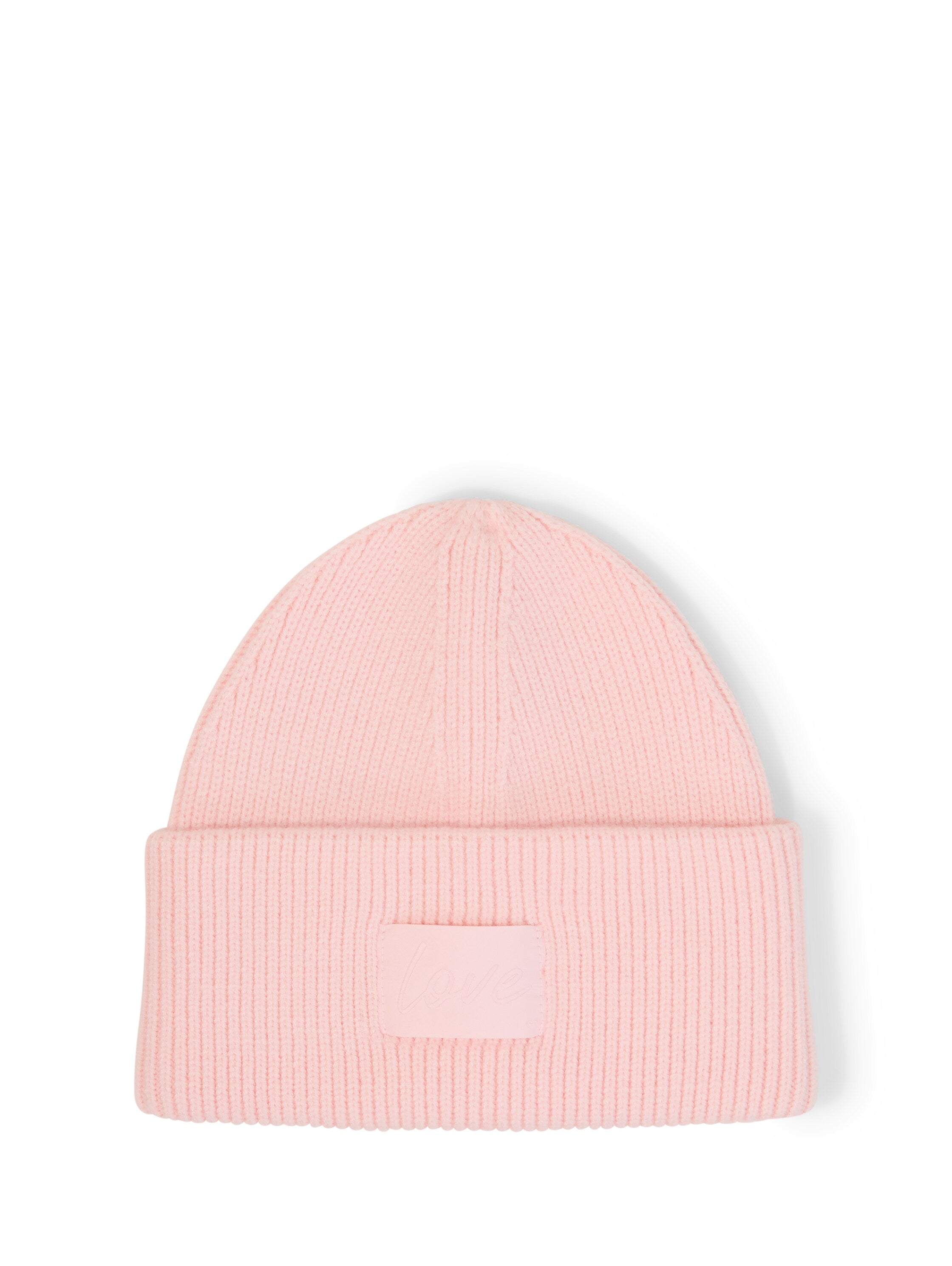 Beanie Mütze mit Badge
