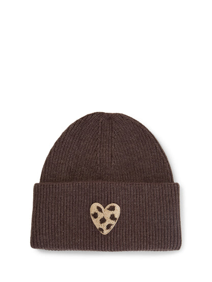 Beanie Mütze mit Badge
