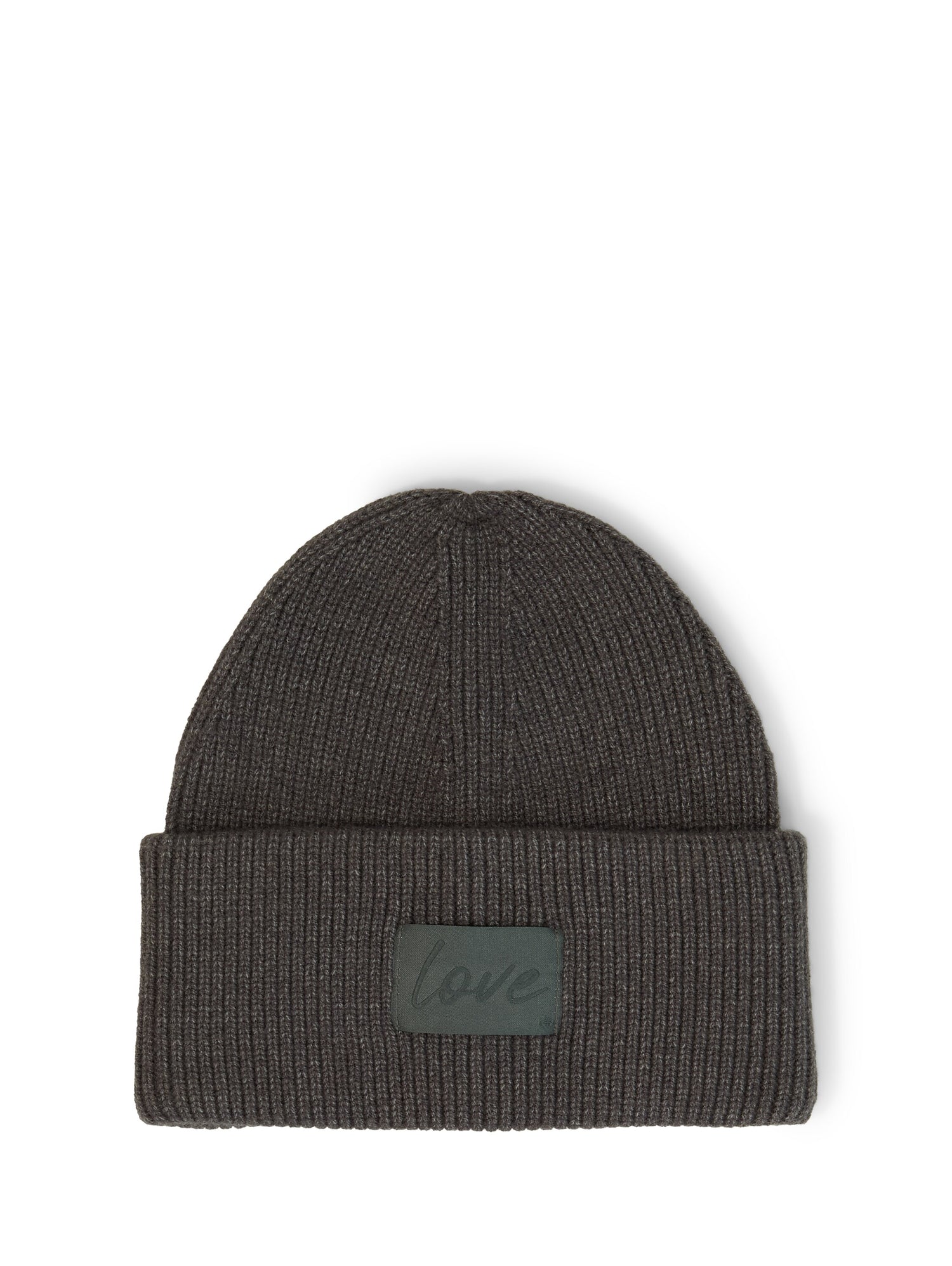 Beanie Mütze mit Badge