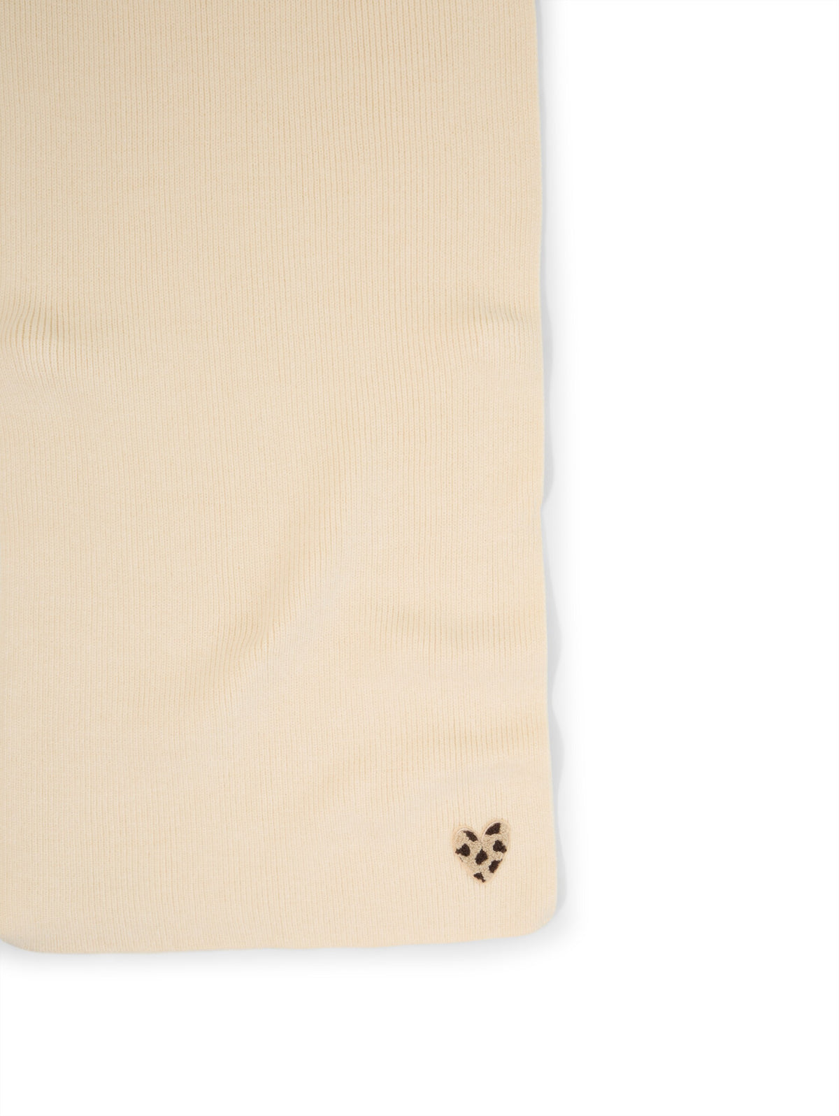Strickschal mit Badge
