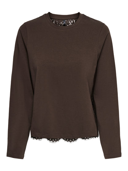 ONLLANIA L/S LACE TOP CS JRS
