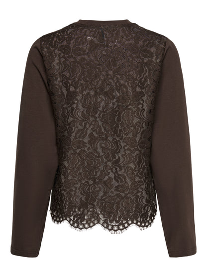 ONLLANIA L/S LACE TOP CS JRS