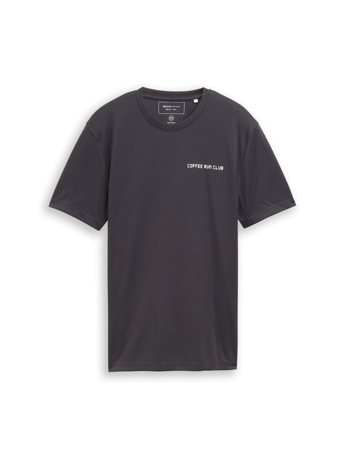Mesh T-Shirt mit Rückenprint