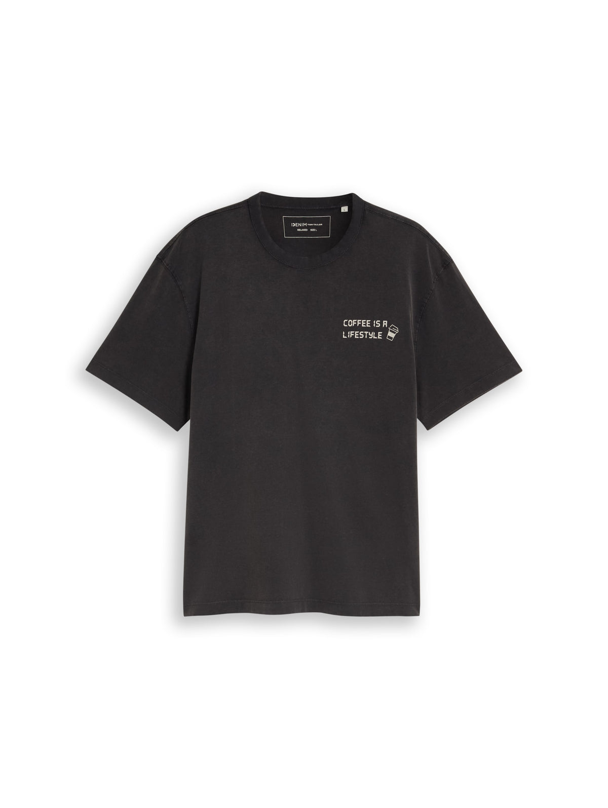 Relaxed Fit T-Shirt mit Schriftzug