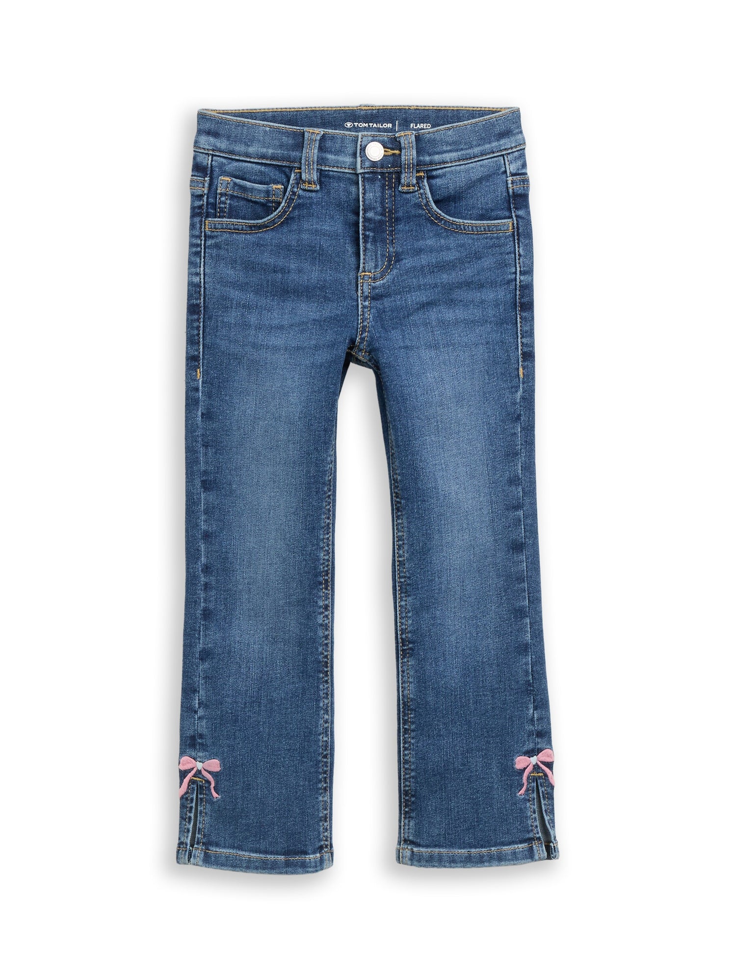 Flared Jeans mit Stretch