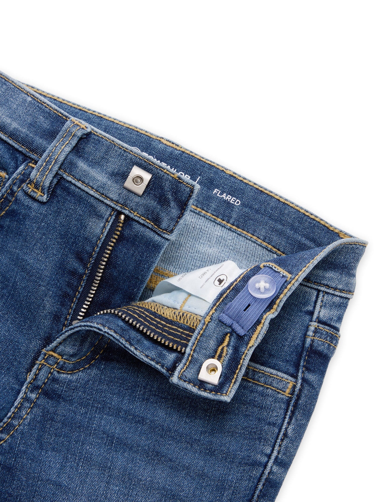 Flared Jeans mit Stretch