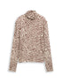 Rollkragenshirt mit Muster