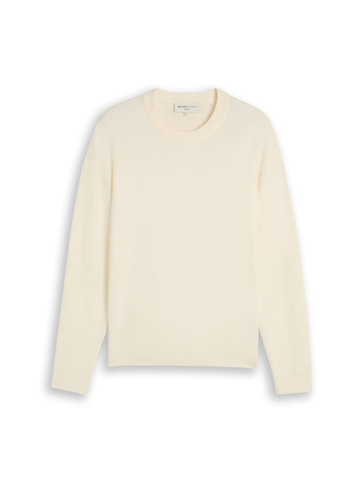 Basic Strickpullover mit Rundhalsausschnitt