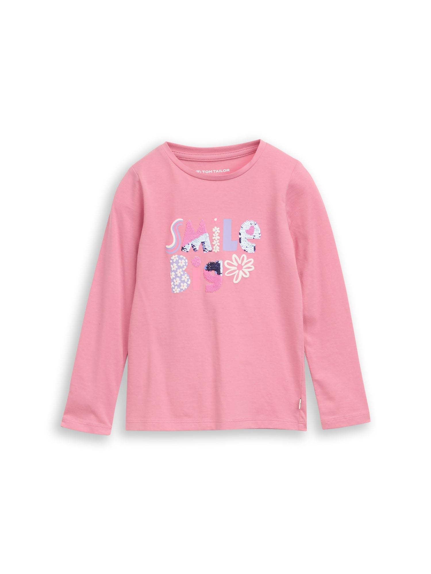 Langarmshirt mit Wendepailletten