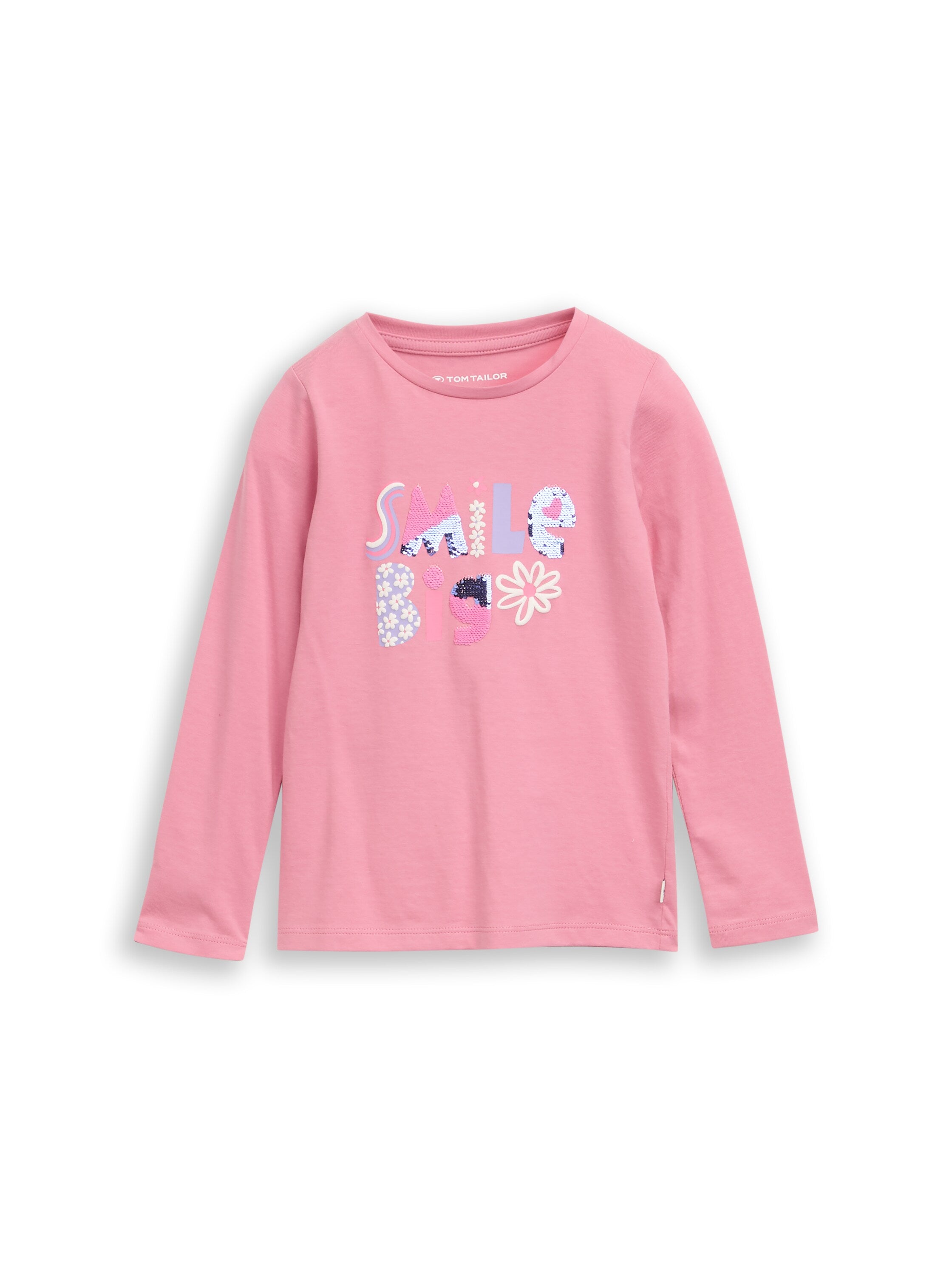 Langarmshirt mit Wendepailletten