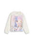 Cropped Sweatshirt mit Foto-Print