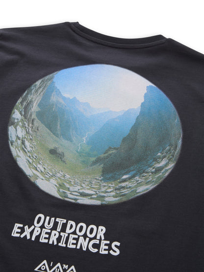 Langarmshirt mit Rückenprint