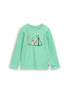 Langarmshirt mit Biber-Print