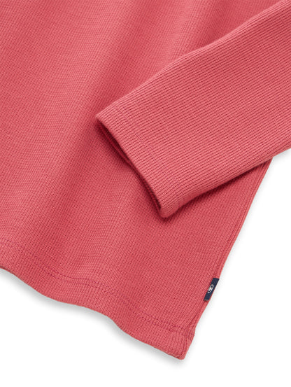 Langarmshirt mit Rundhalsschnitt