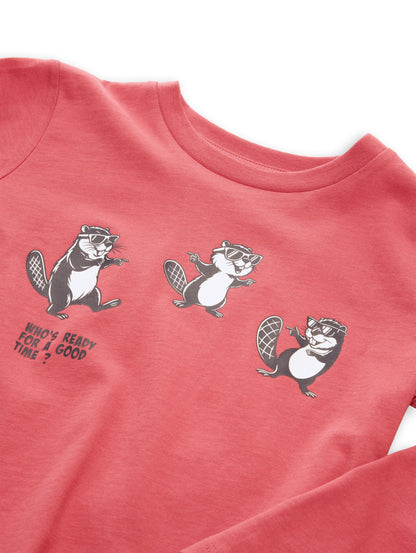 Langarmshirt mit Print