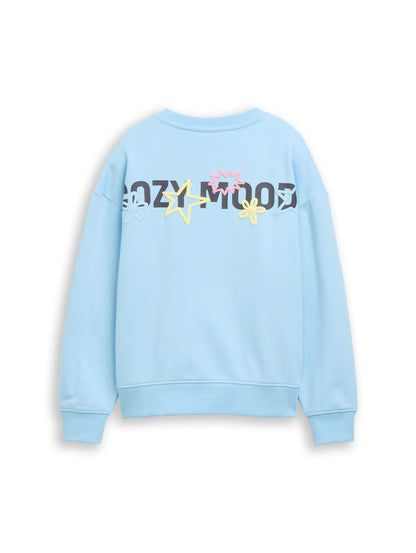 Oversize Sweatshirt mit Rückenprint