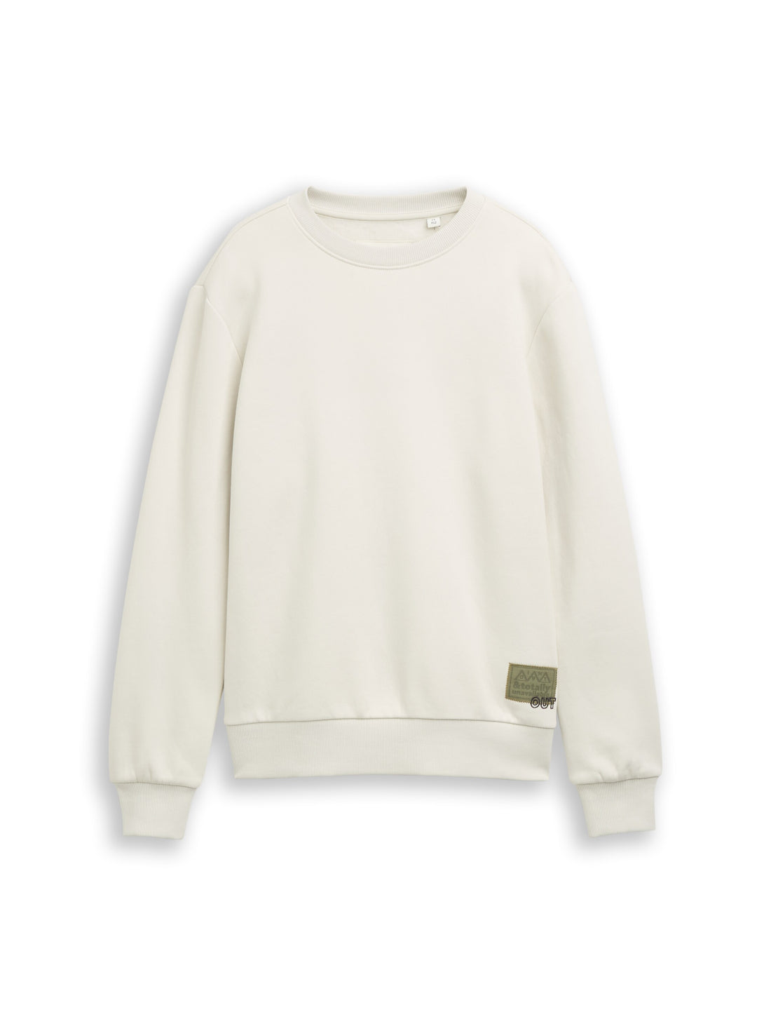 Sweatshirt mit Badge-Detail