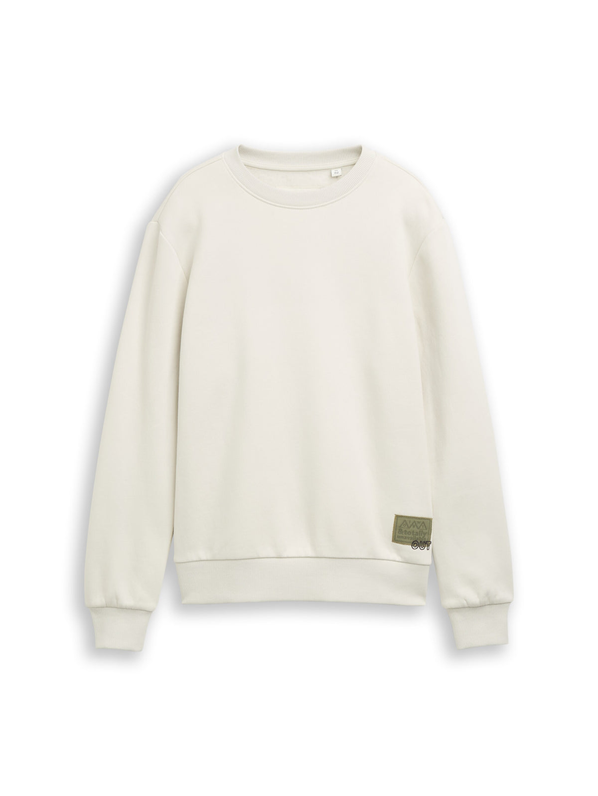 Sweatshirt mit Badge-Detail