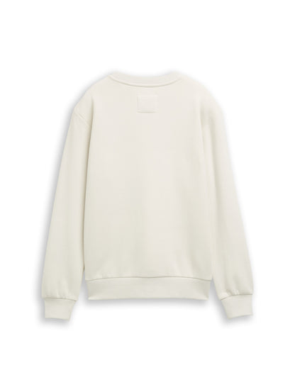 Sweatshirt mit Badge-Detail
