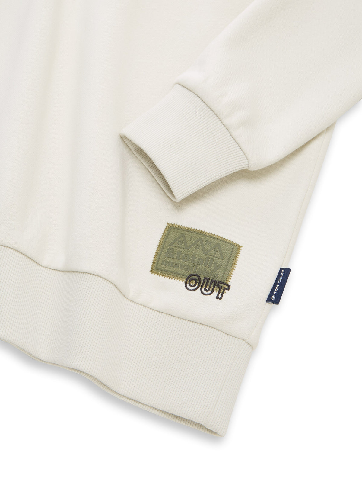 Sweatshirt mit Badge-Detail