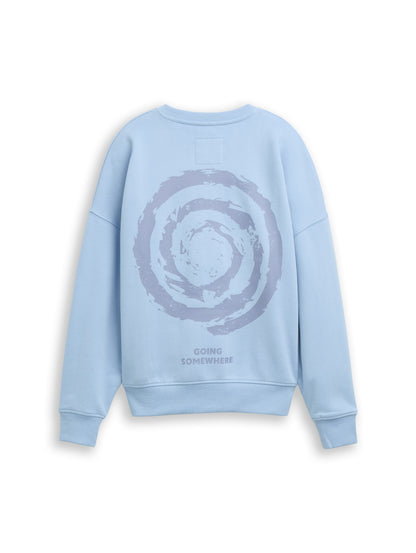 Oversize Sweatshirt mit Rückenprint