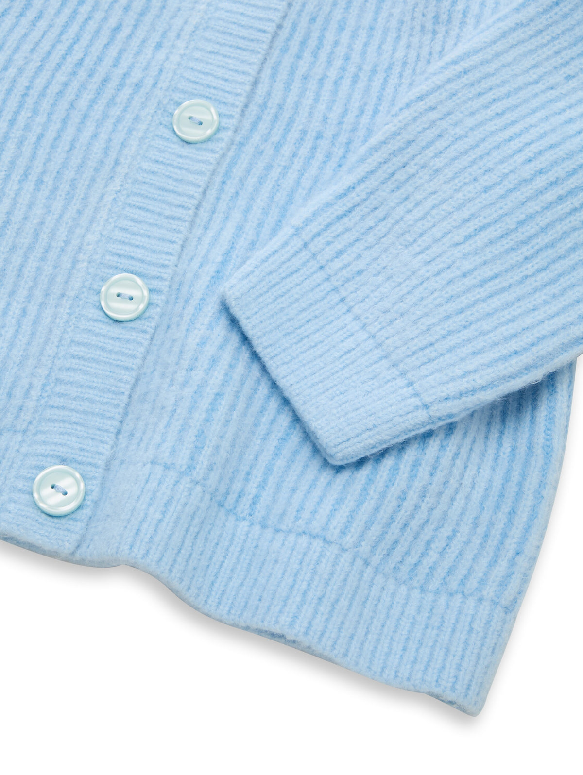 Cosy Cardigan mit Rundhalsausschnitt