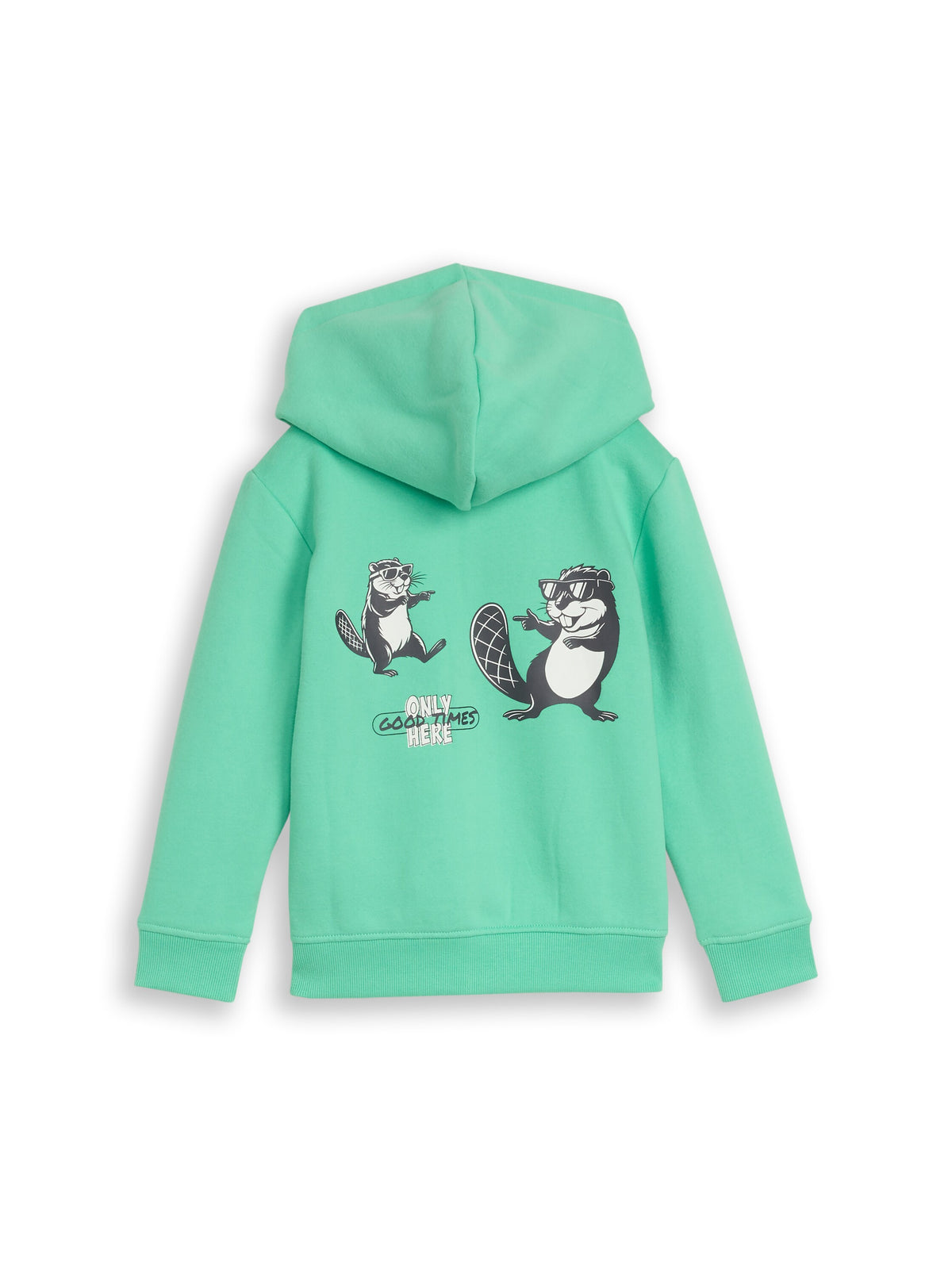 Hoodie Sweatjacke mit Rückenprint