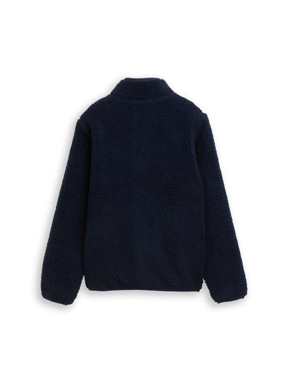 Teddy Jacke mit Stehkragen