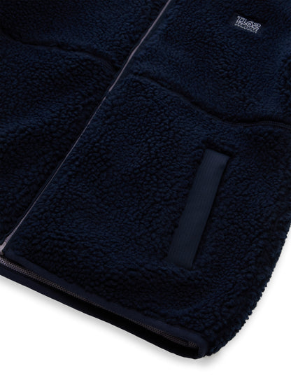 Teddy Jacke mit Stehkragen