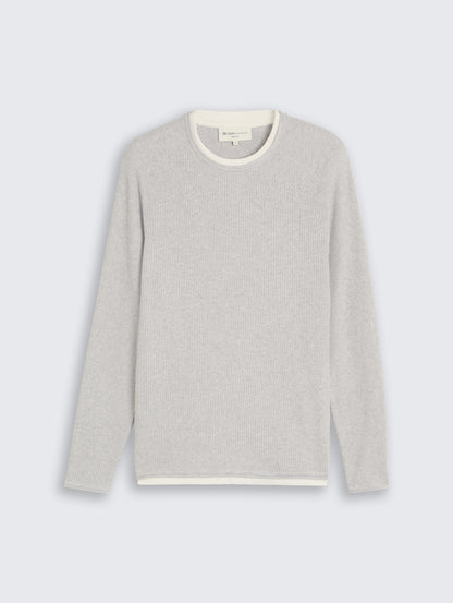 Strickpullover im 2-in-1-Look