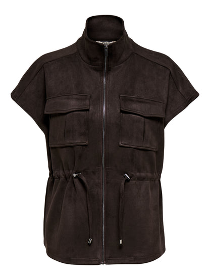 ONLMIRA S/L FAUX SUEDE WAISTCOAT PNT