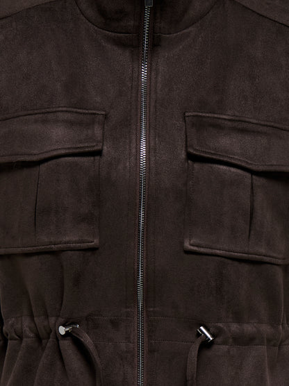 ONLMIRA S/L FAUX SUEDE WAISTCOAT PNT