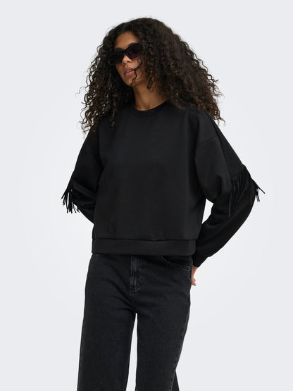 ONLALINA L/S FRINGE SWT