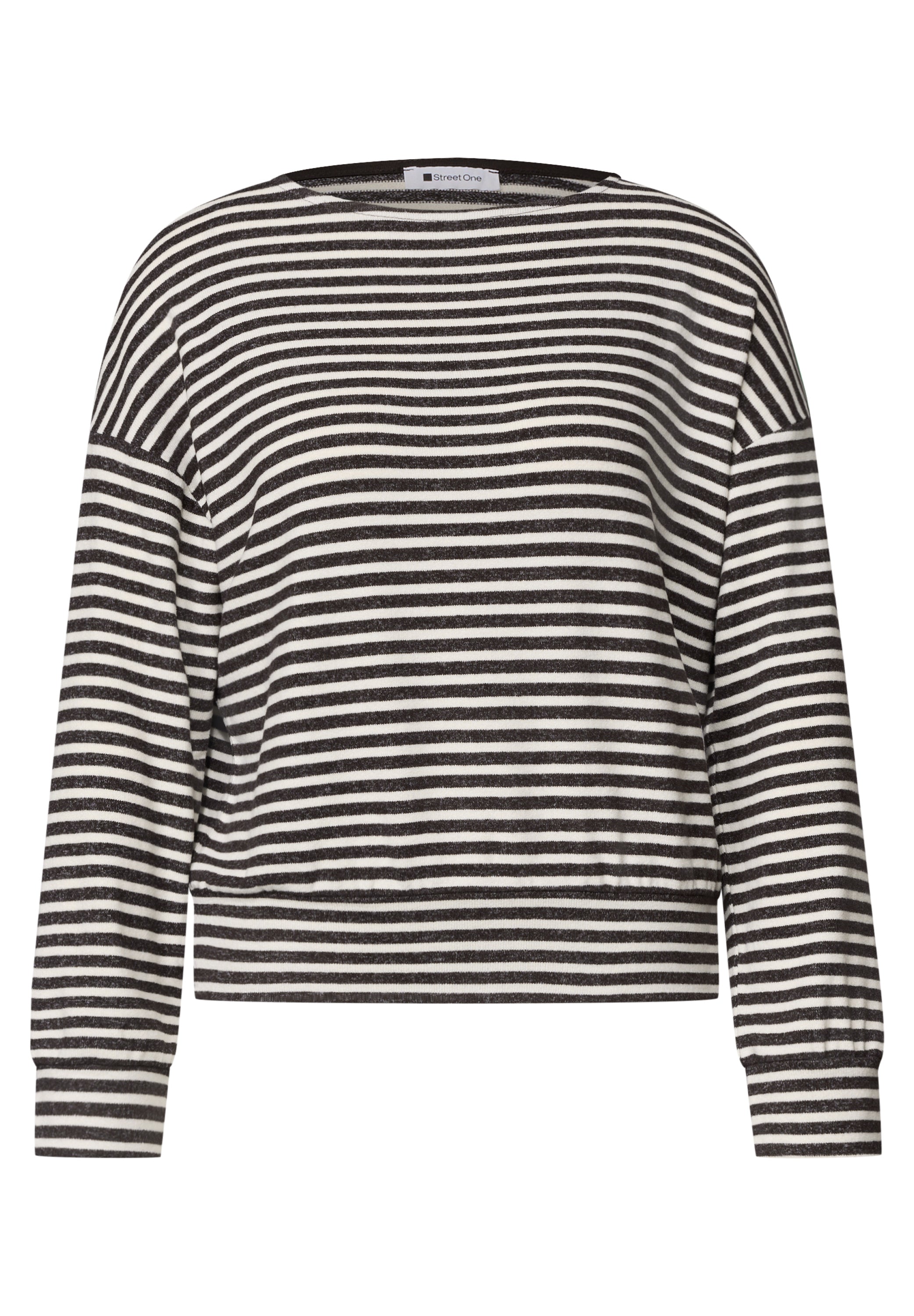Langarm Shirt mit Elastikbund