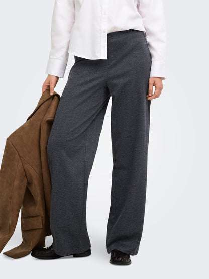 ONLBREMEN MW HERRINGBONE WIDE PANT PNT
