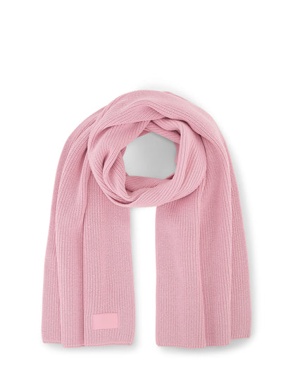 Strickschal mit Badge
