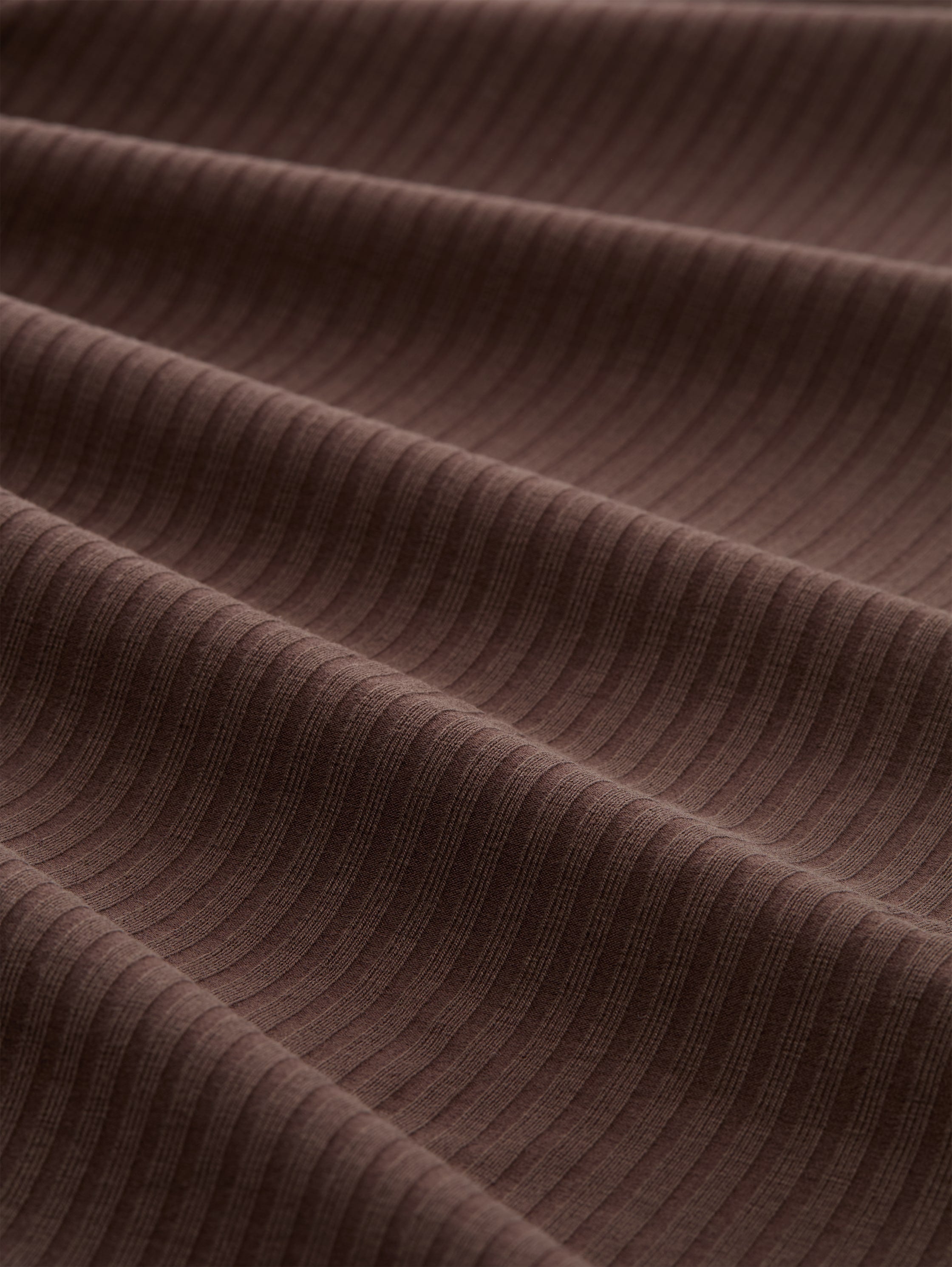 Langarmshirt mit Rippstruktur