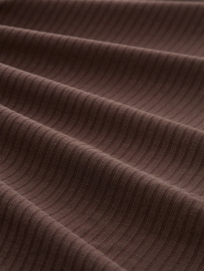 Langarmshirt mit Rippstruktur
