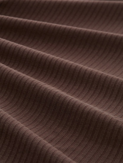 Langarmshirt mit Rippstruktur