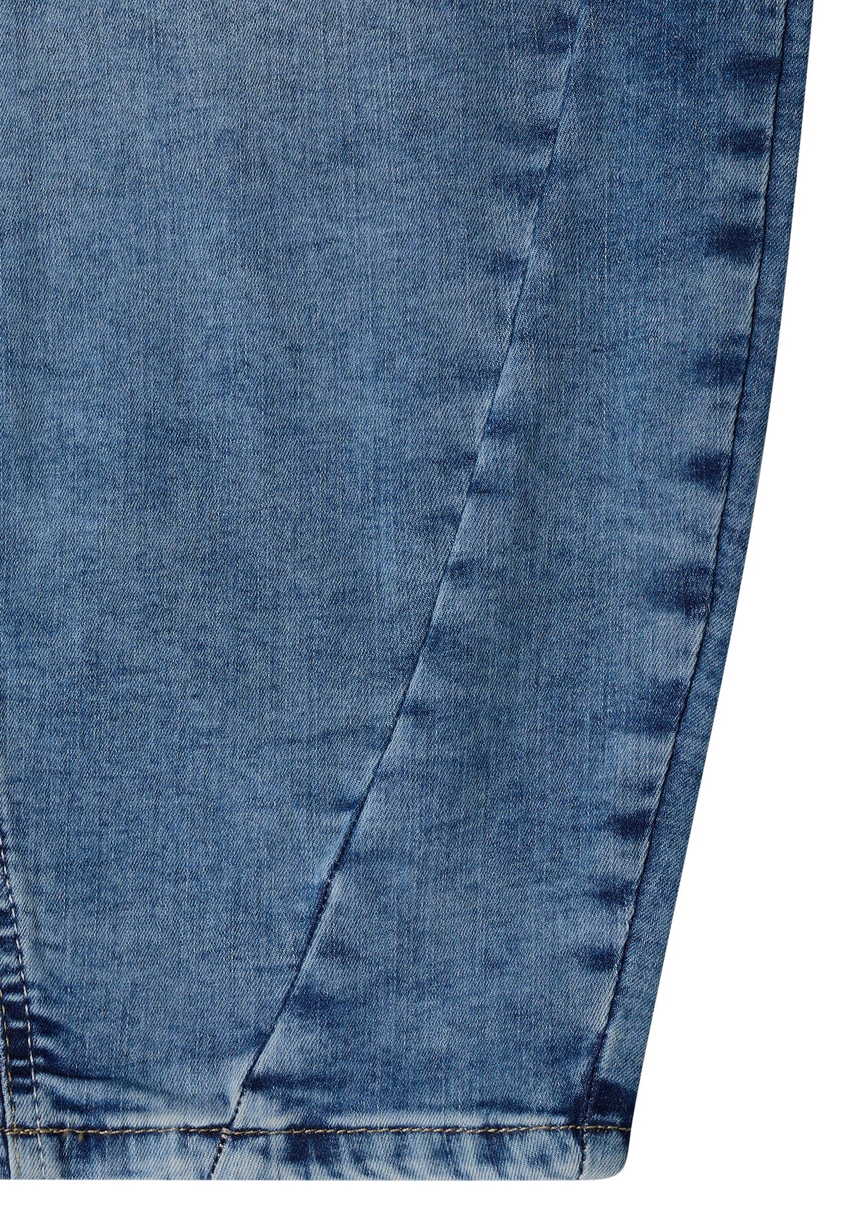 High Waist Barrel Leg Jeans im Loose Fit