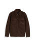 Bouclé Overshirt mit Reißverschluss